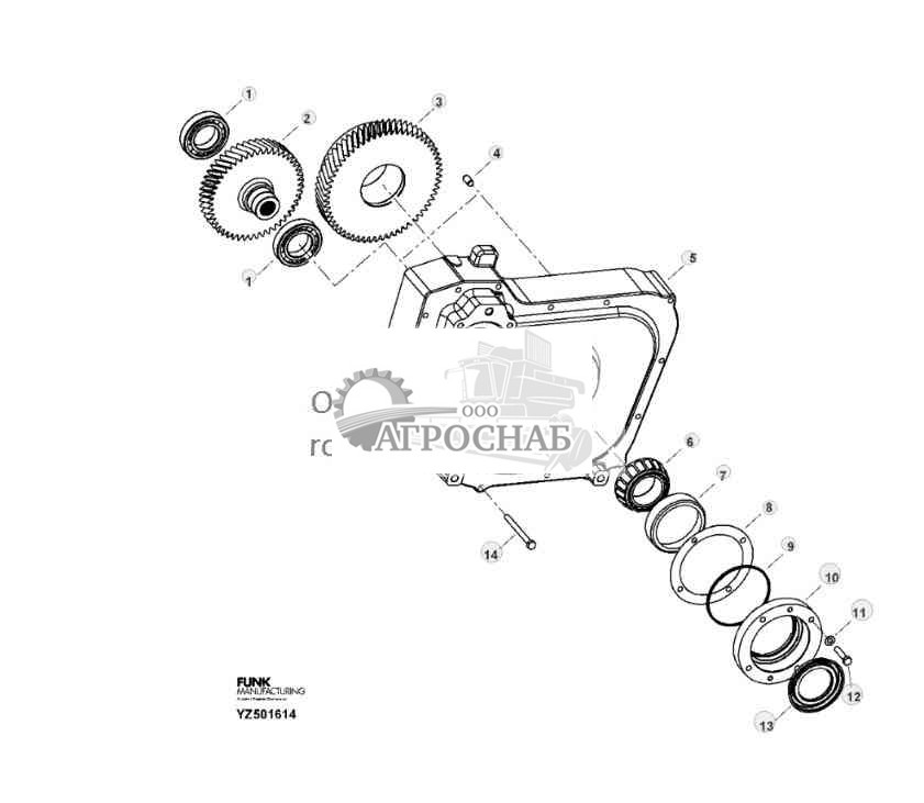 TRANSMISSION PUMP DRIVE GROUP 